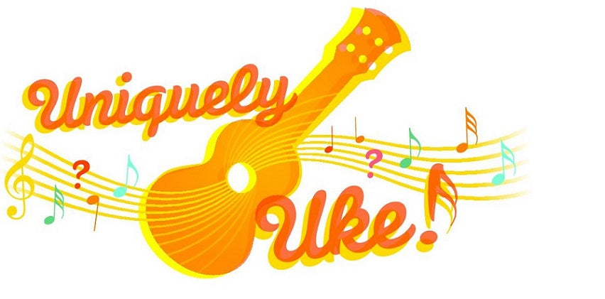 Uniquely Uke team building exercise where teams learn to play the ukulele